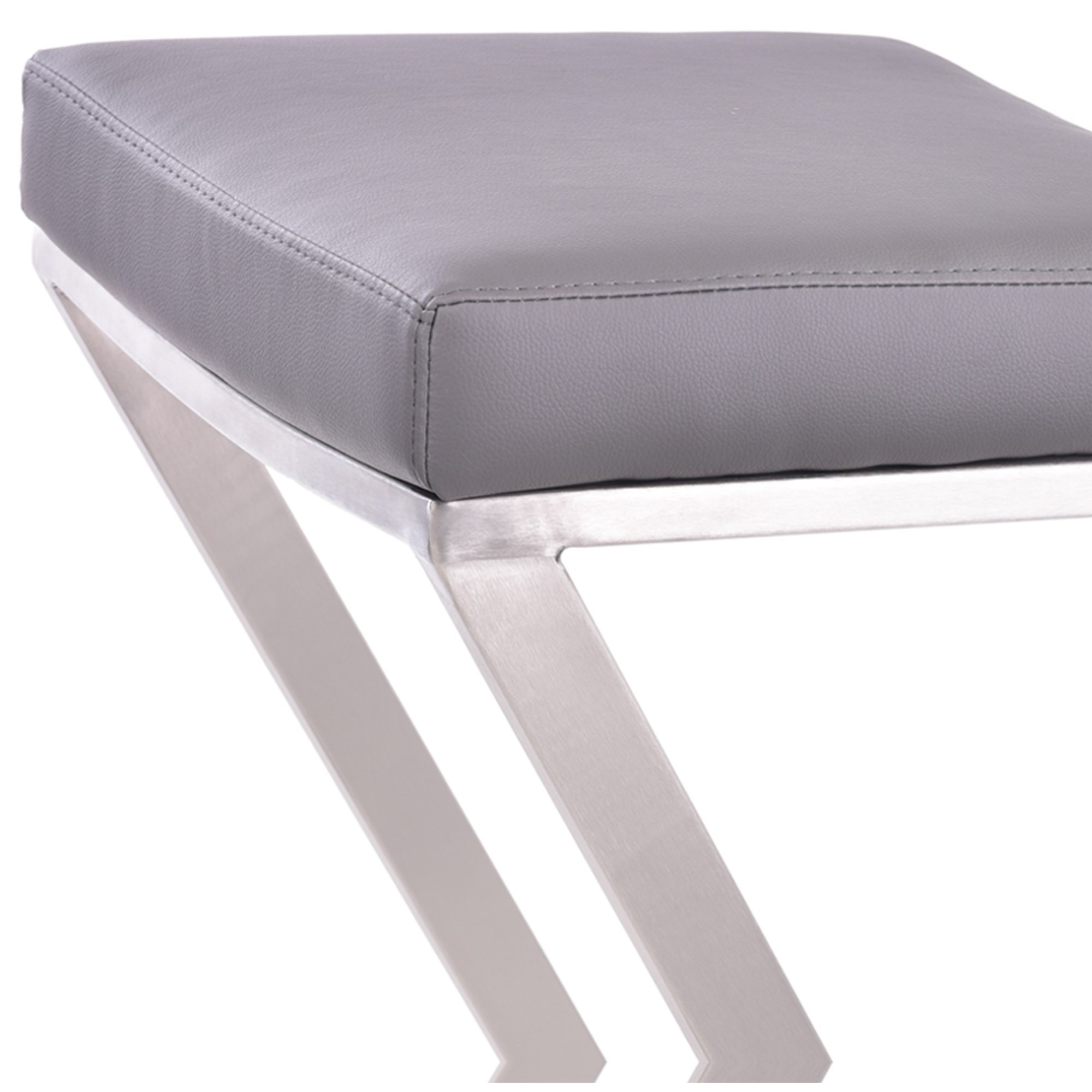 Armen Living Atlantis- 26" Counter Height Backless Barstool