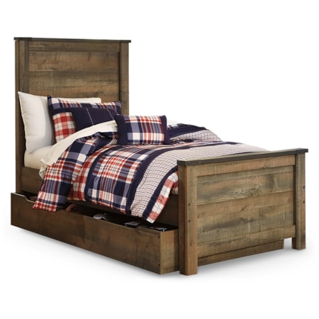 Twin Panel Bed