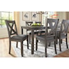 Michael Alan Select Caitbrook 7-Piece Rectangular Dining Room Table Set