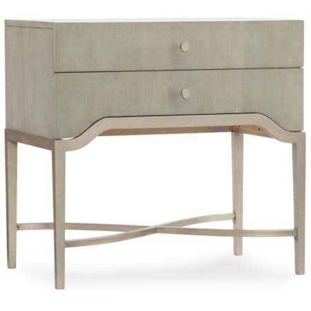 Two-Drawer Nightstand