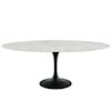 Modway Lippa 78" Oval Dining Table