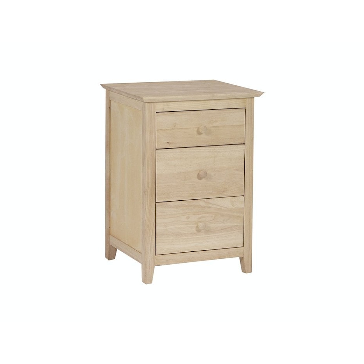 John Thomas SELECT Bedroom Lancaster 3-Drawer Nightstand