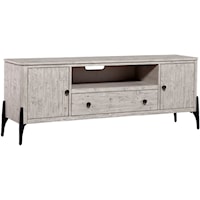 Contemporary 70" TV Cabinet with Cord Management