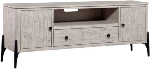 Contemporary 70" TV Cabinet with Cord Management