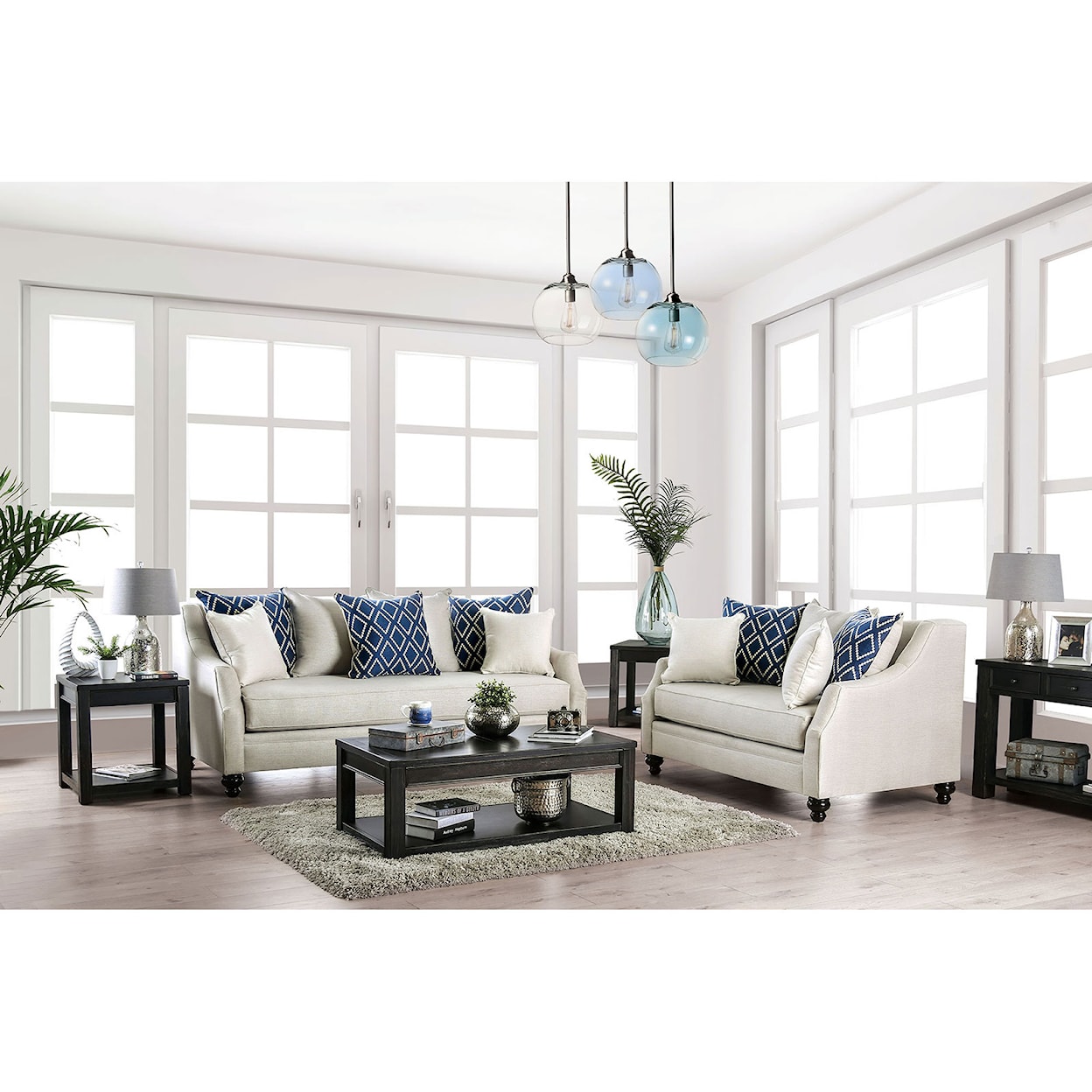 Furniture of America - FOA Nefyn Sofa and Loveseat Set