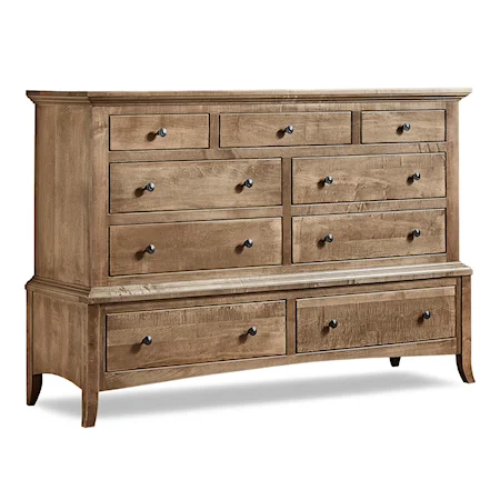 9 Drawer Dresser on Dresser