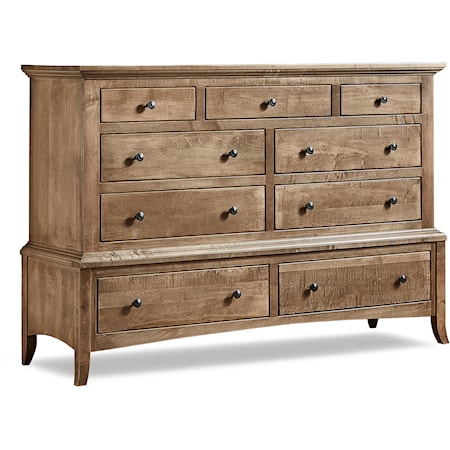 9 Drawer Dresser on Dresser