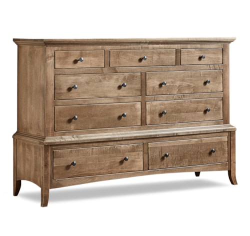 9 Drawer Dresser on Dresser