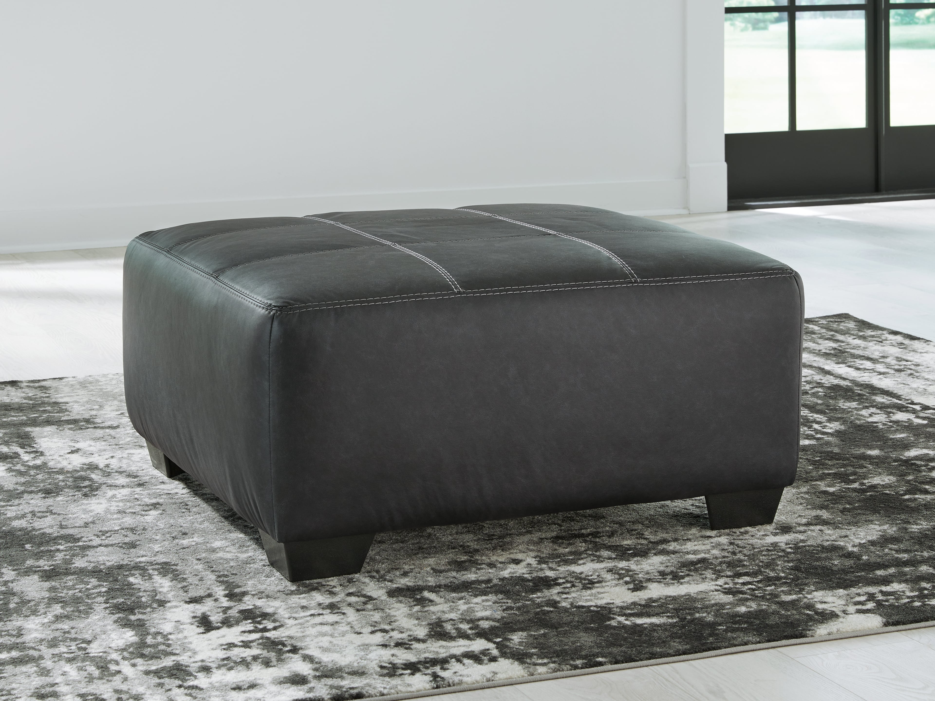 Oversized Accent Ottoman