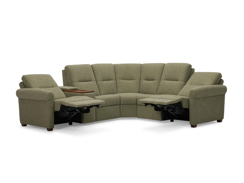 Essex 4-Seat Corner Curve Sectional