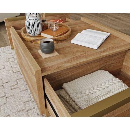 Manhattan Gate Square Coffee Table