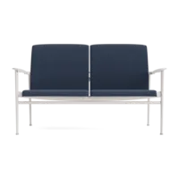 Blue with White Frame