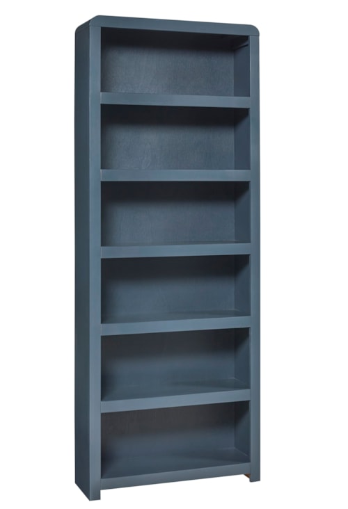 Contemporary 6-Shelf 84" Bookcase