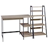 Ashley Signature Design Soho 2-Piece Home Office Desk and Shelf Set