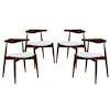 Modway Stalwart Dining Side Chairs Set