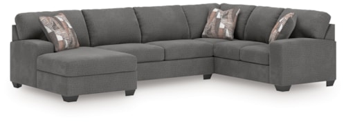 3-Piece Sectional With Chaise