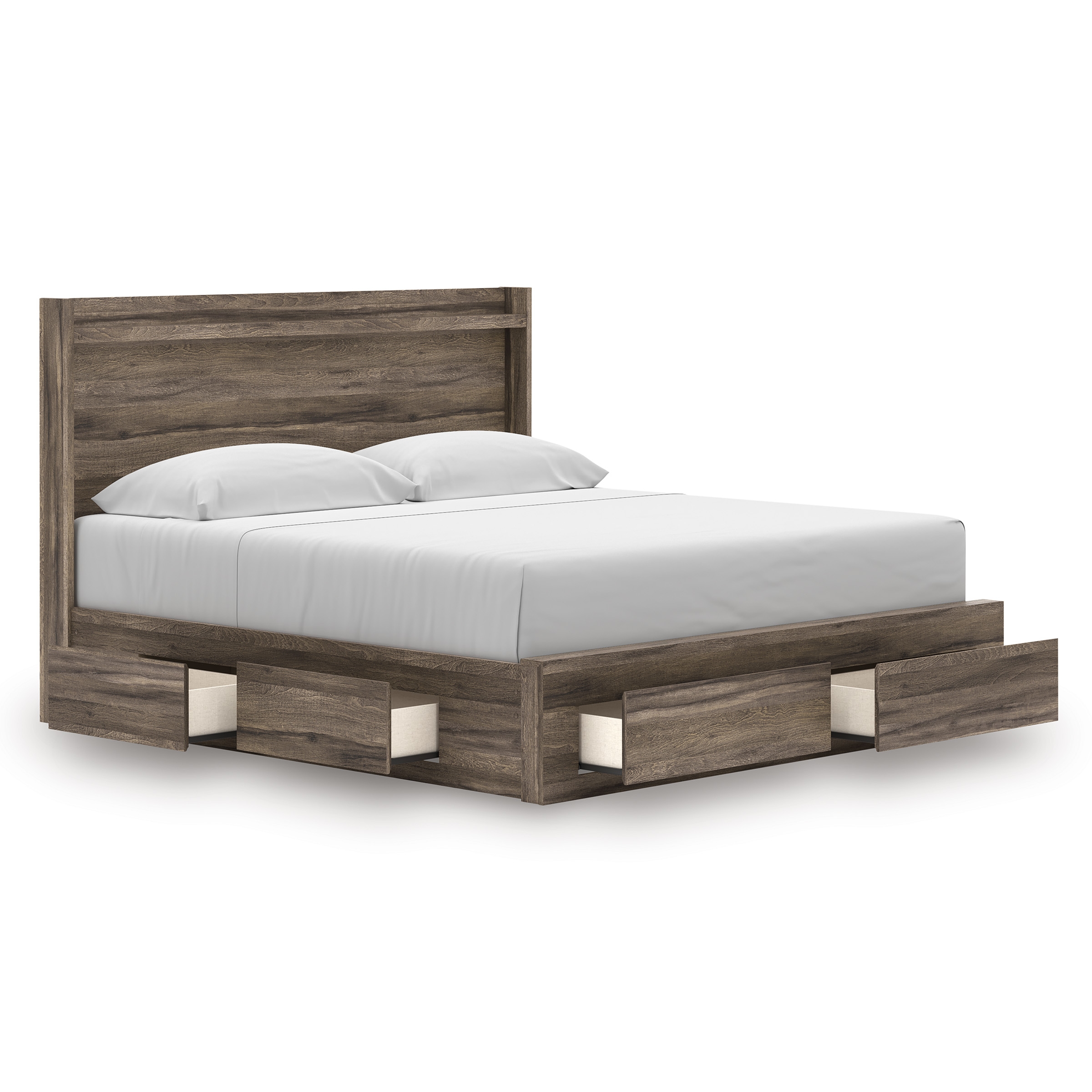Signature Design by Ashley Elbrim King Panel Storage Bed