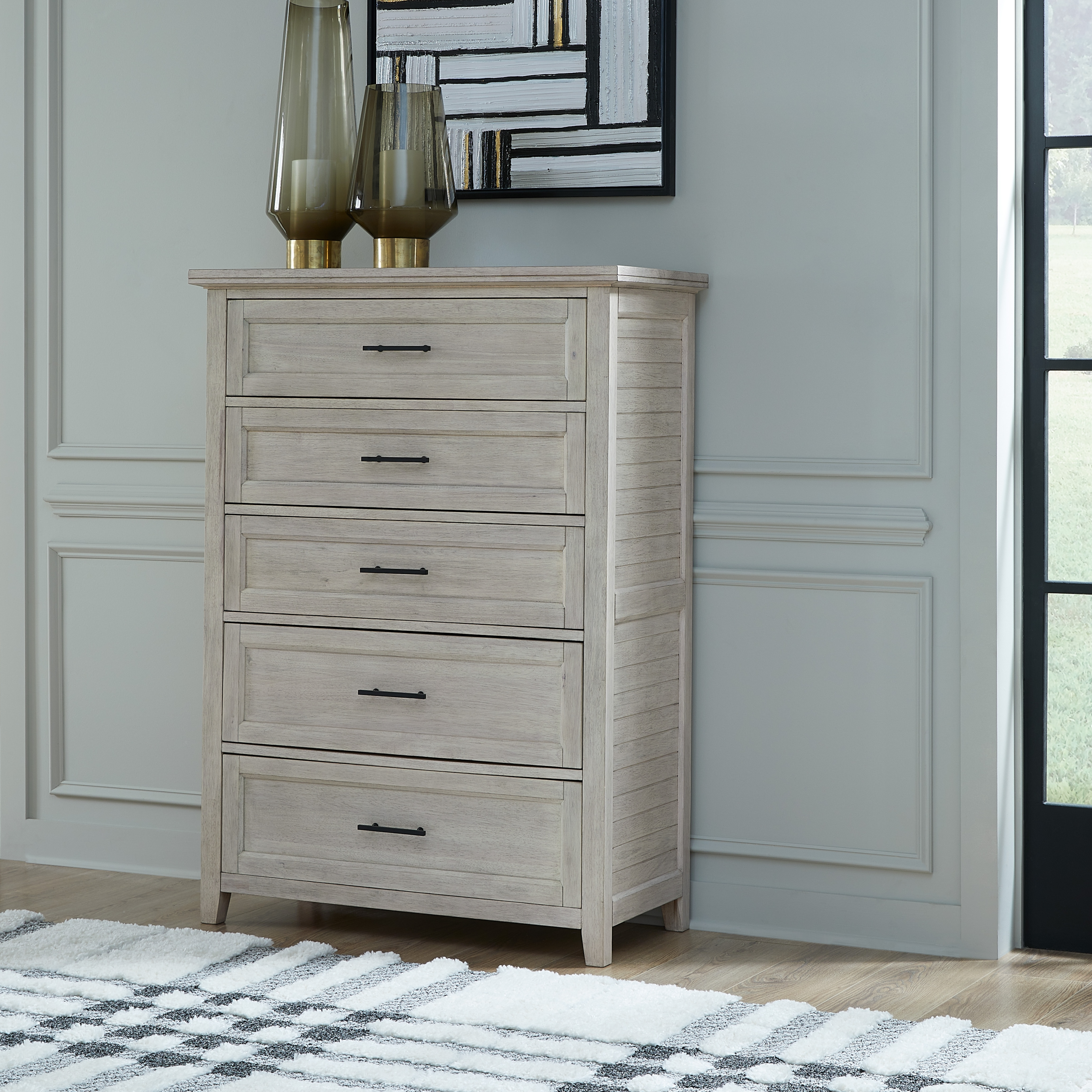 Rustic 6-Drawer Dresser