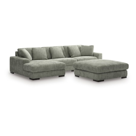 Sectional With Ottoman
