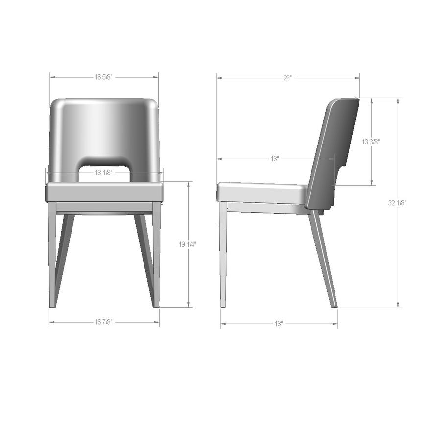 Upholstered Dining Side Chair