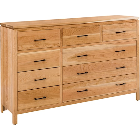 Casual 9-Drawer Dresser