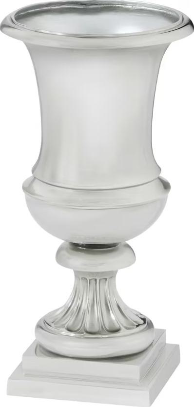 Traditional Nickel Plated Decorative Chalice