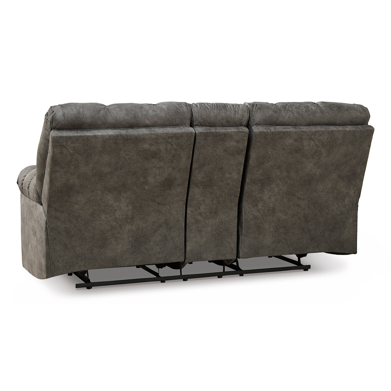 Signature Design Derwin Reclining Loveseat with Console