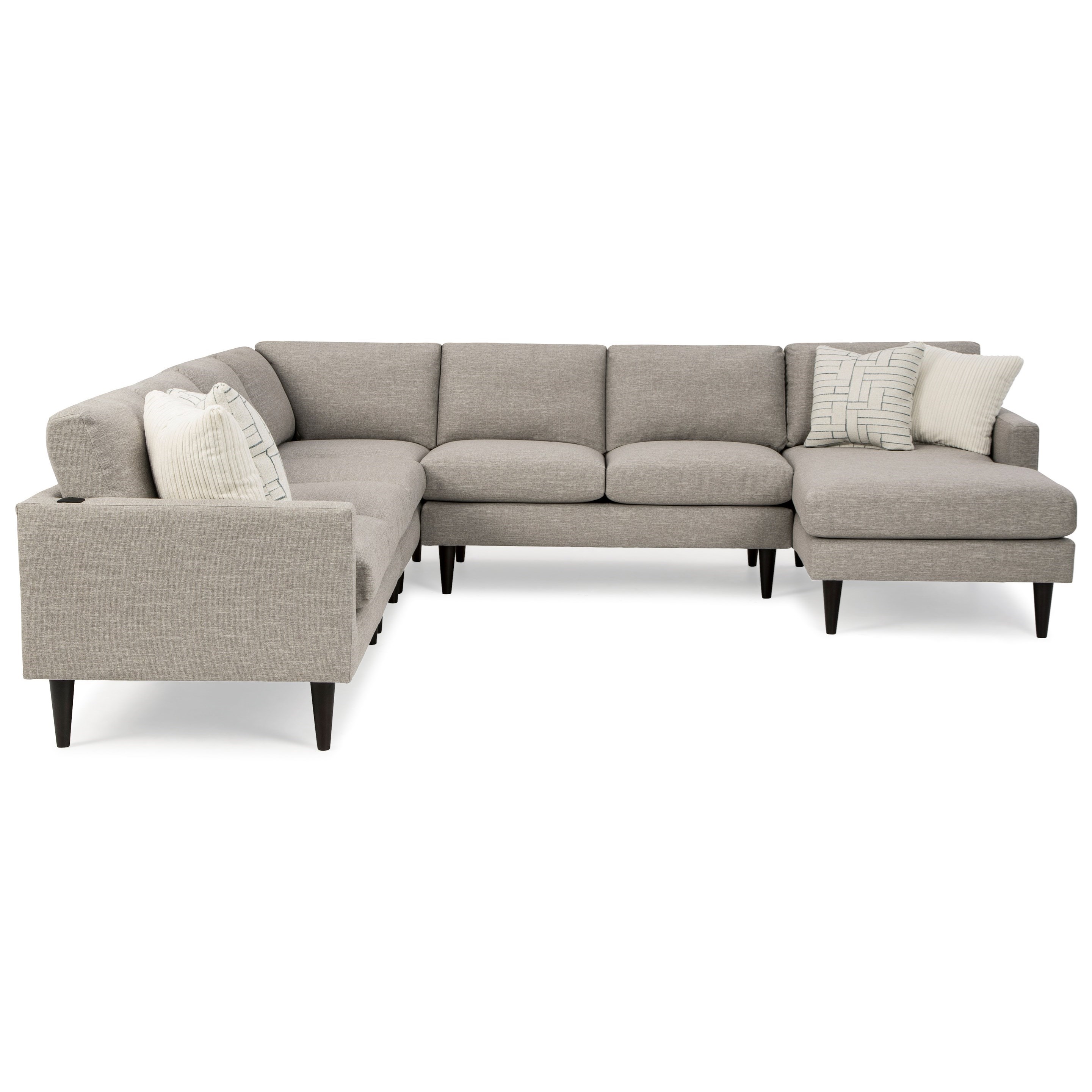 6-Seat Sectional Sofa w/ RAF Chaise