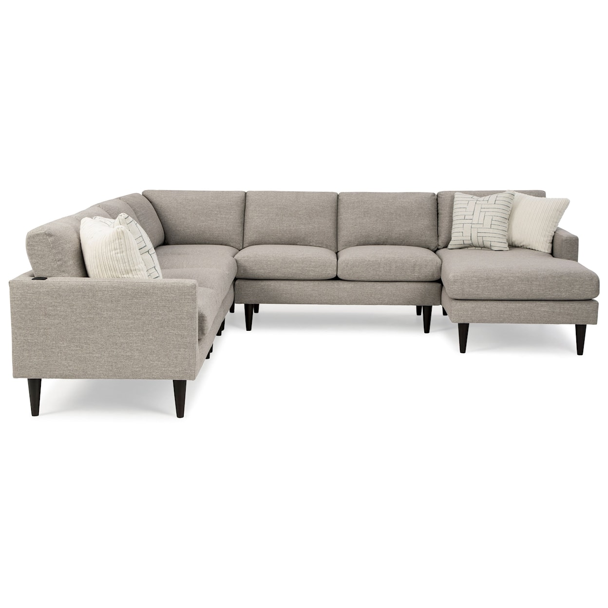 Best Home Furnishings Trafton 6-Seat Sectional Sofa w/ RAF Chaise