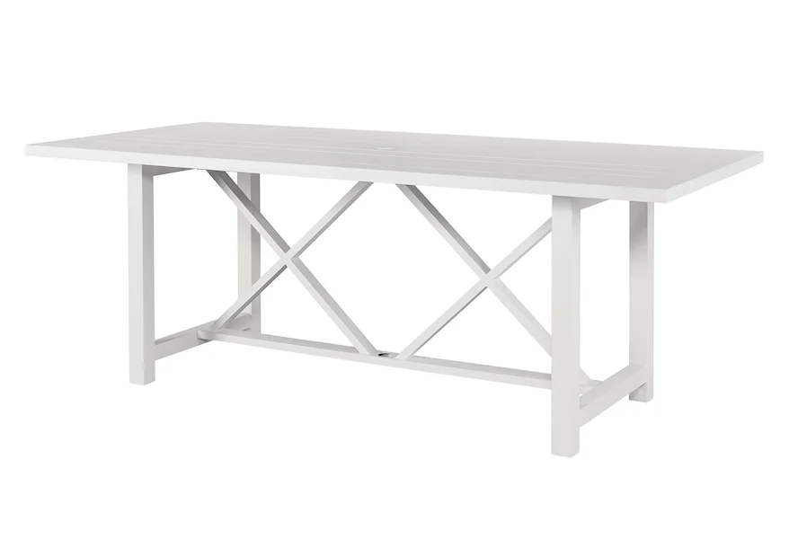 Coastal Living Outdoor Outdoor Tybee Dining Table  by Universal at Esprit Decor Home Furnishings