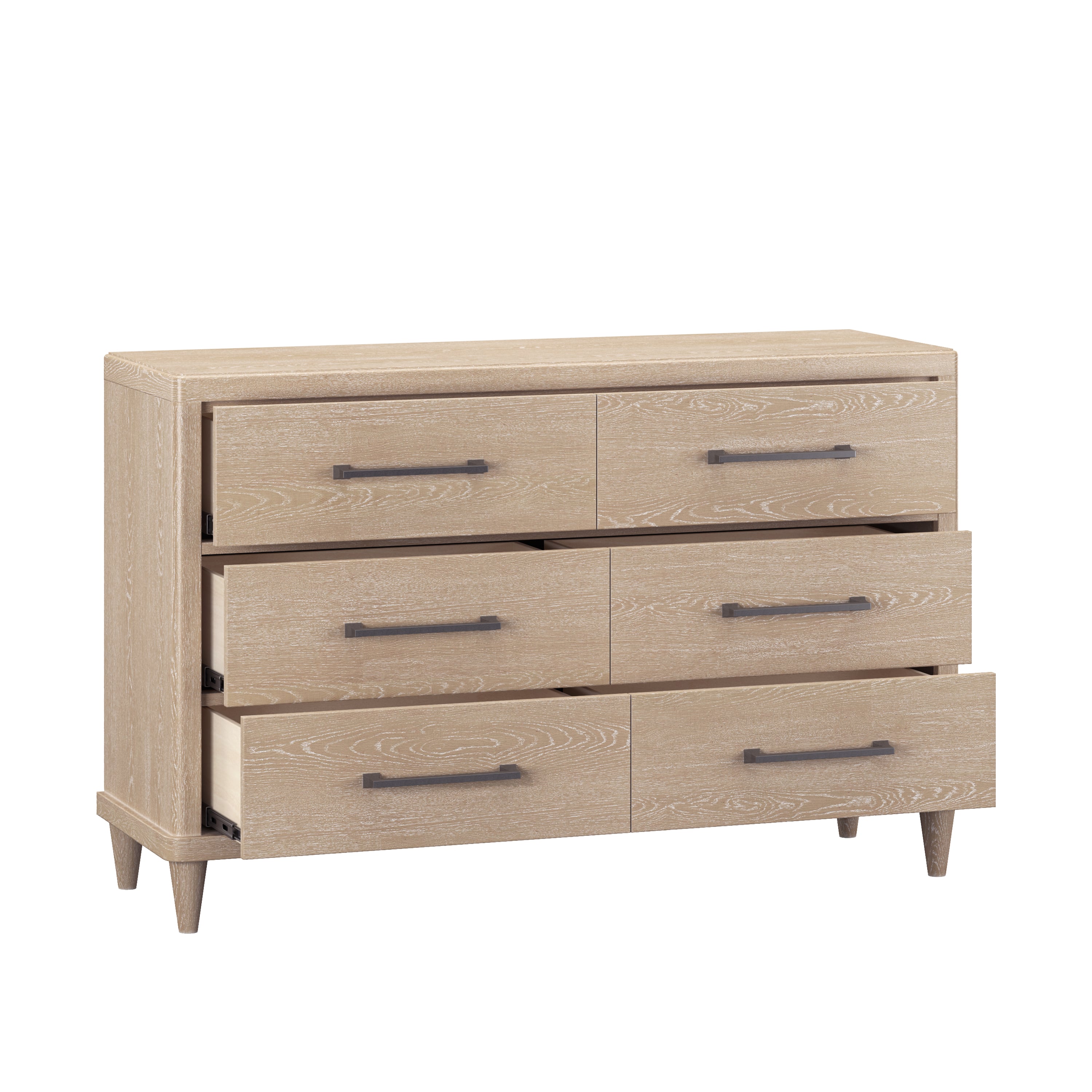 NE Kids Portsmouth 7200716 Farmhouse Wood 6Drawer Dresser Westrich
