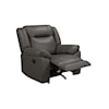 New Classic Taggart Leather Rocker Recliner