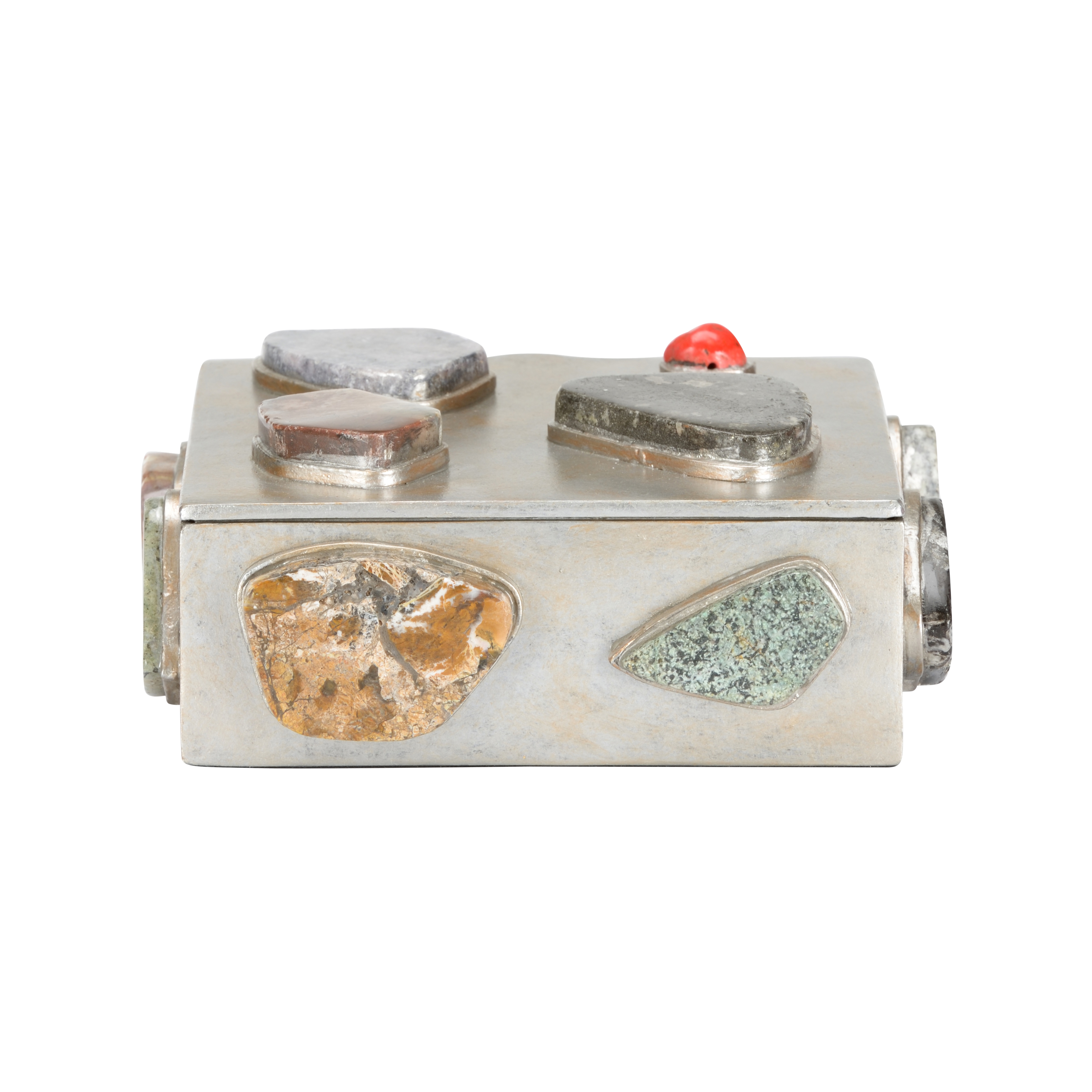 Chelsea House Chelsea House Misc Caribbean Gold Jewelry Box-Square (Sm)