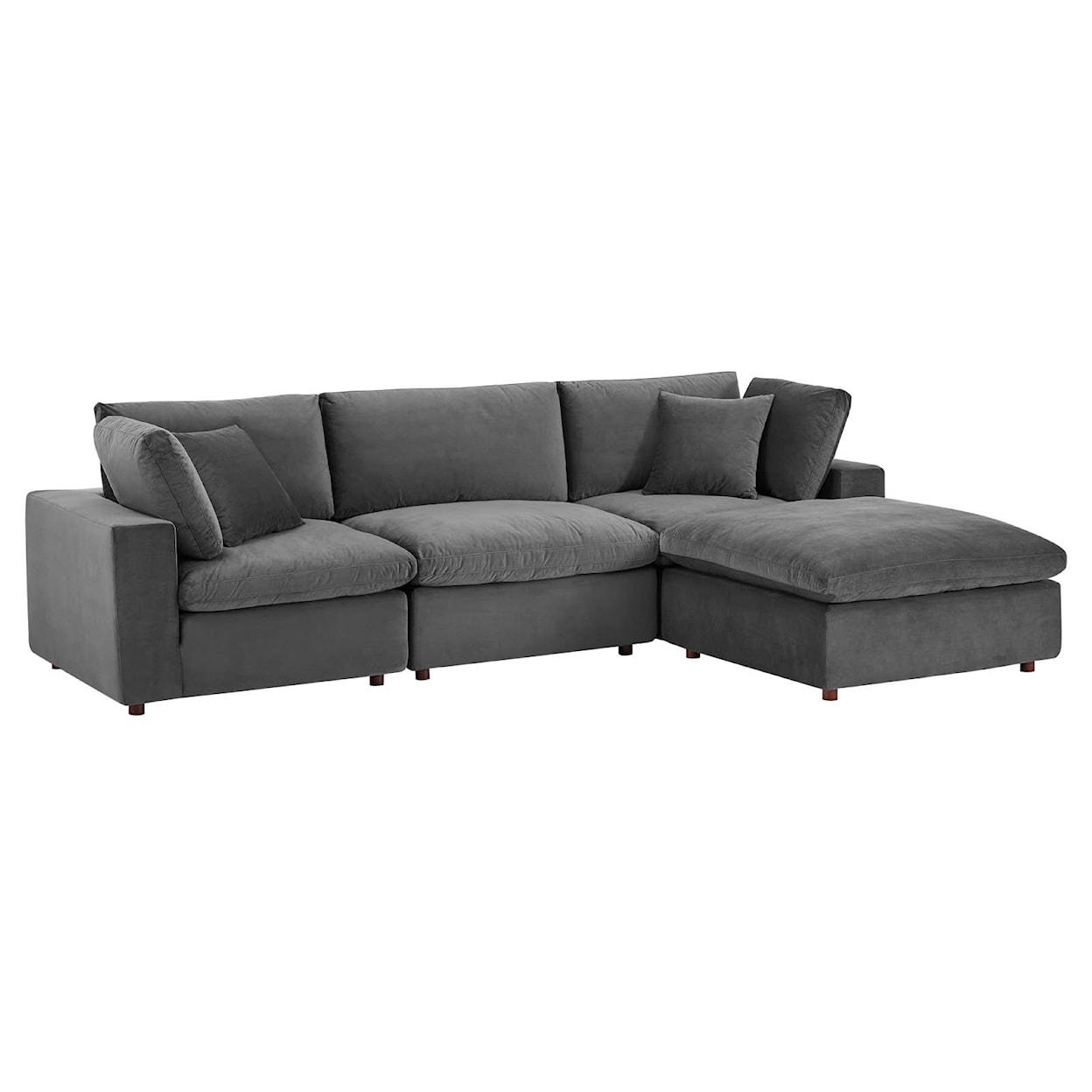 Modway Commix 4-Piece Sectional Sofa