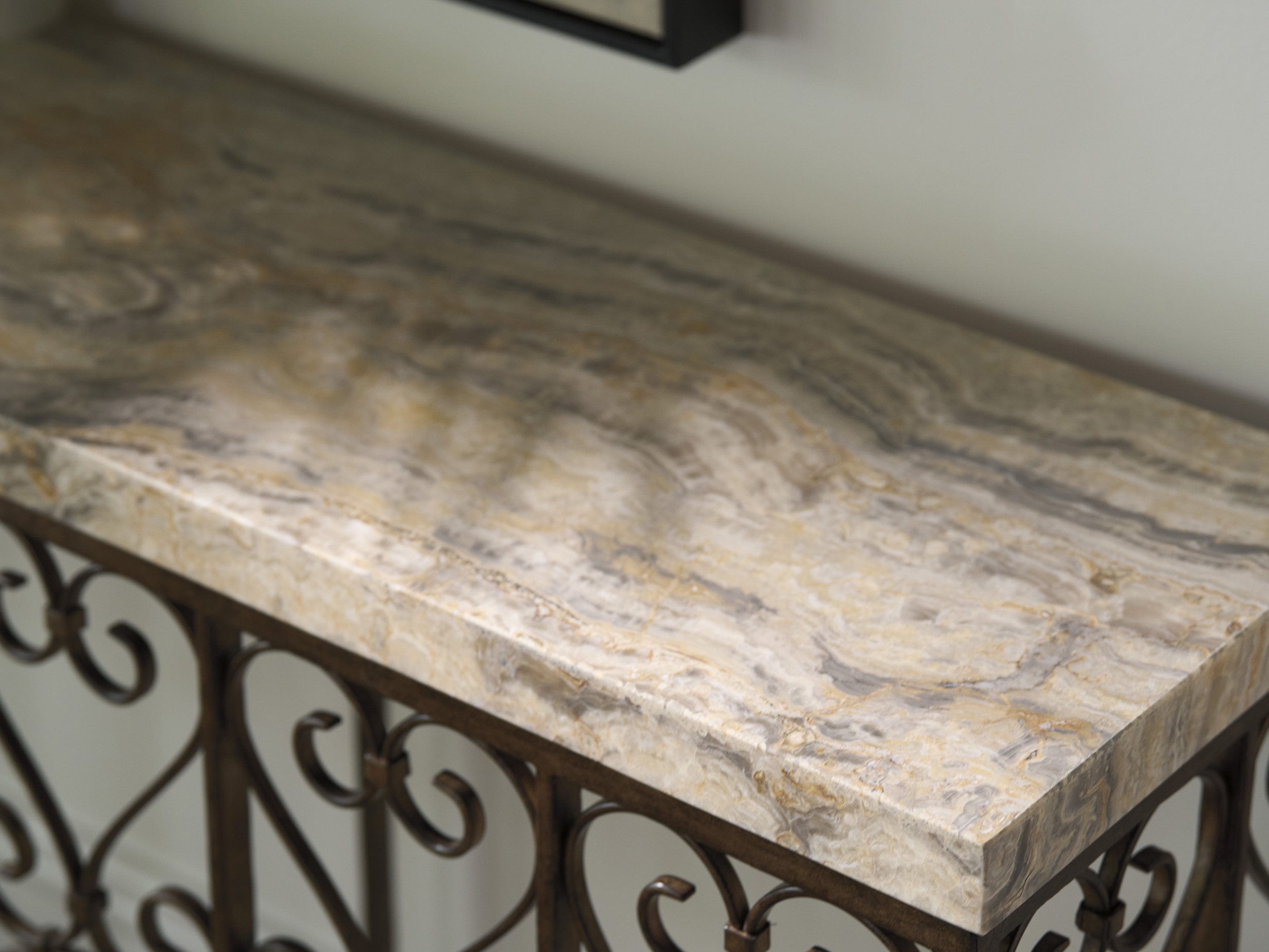 Barclay Butera Montecito Fletcher Metal Console Table