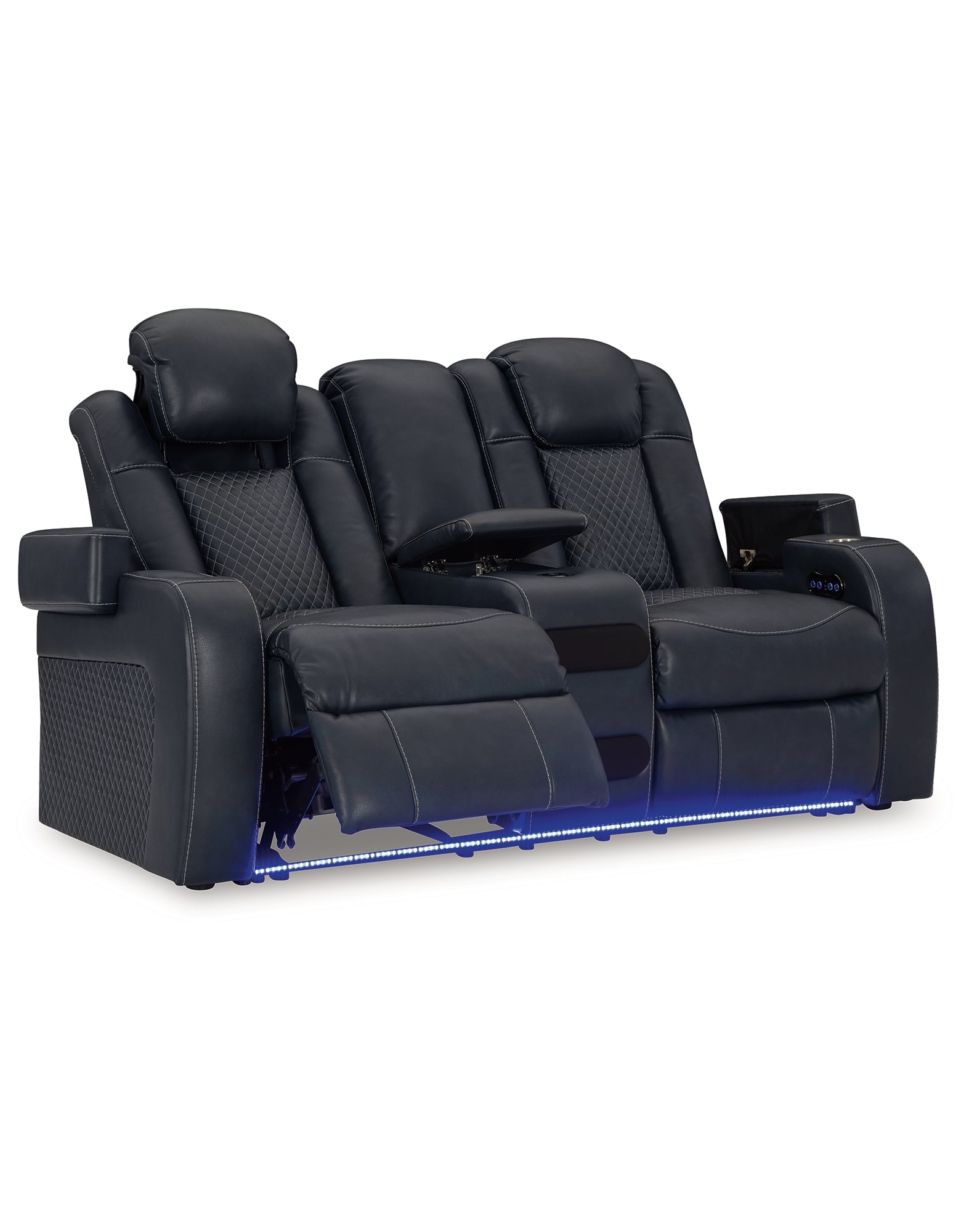 Power Reclining Loveseat With Console