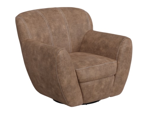 Contemporary Accent Chair with 360 Swivel