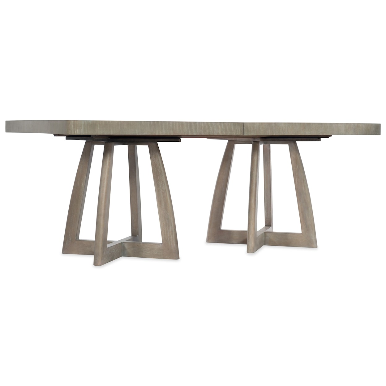 Hooker Furniture Affinity Double Pedestal Dining Table