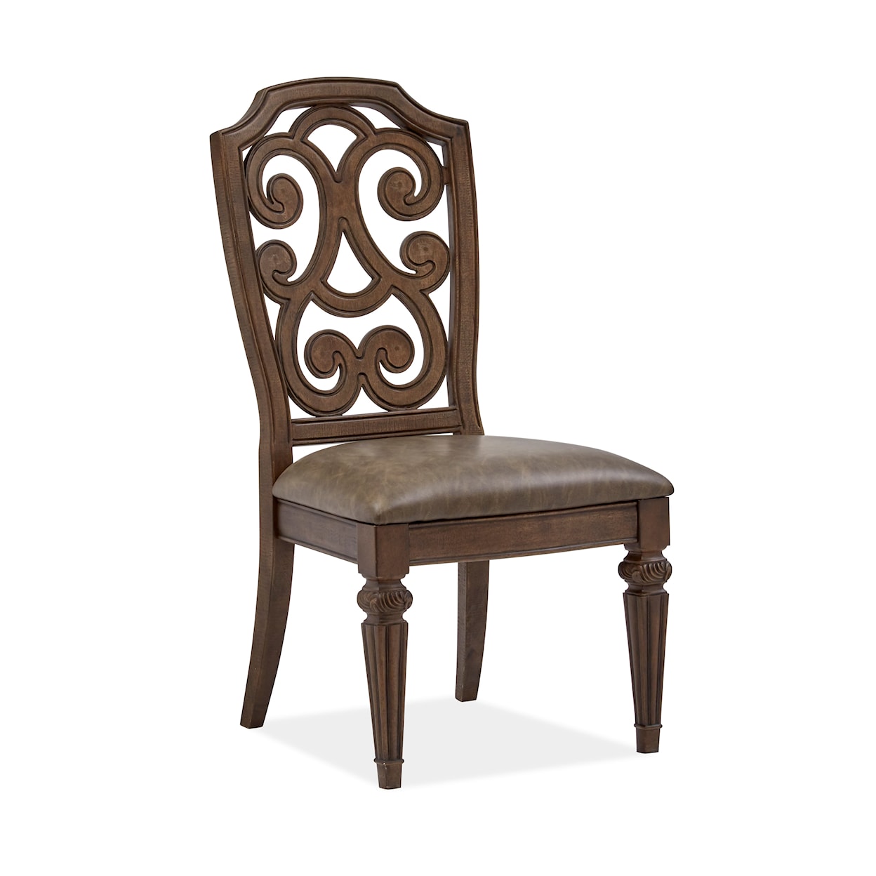 Magnussen Home Durango Dining Dining Upholstered Side Chair