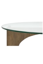 Magnussen Home Lainey Occasional Tables Lainey Demilune Cocktail Table