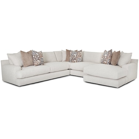 4-Piece Sectional Sofa