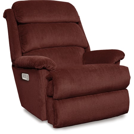 Power Rocking Recliner w/ Headrest & Lumbar