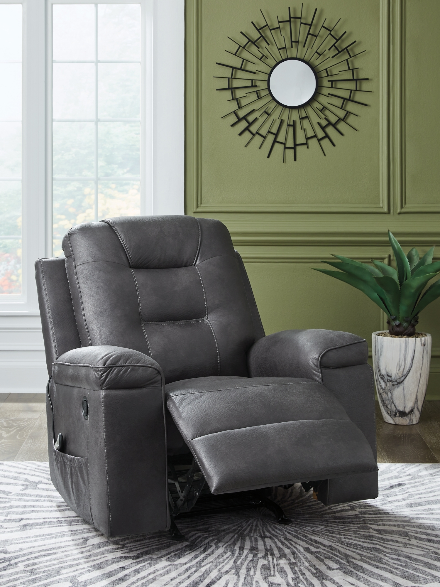 Signature Design by Ashley Stockworth Rocker Recliner