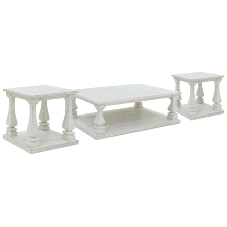 Coffee Table And 2 End Tables