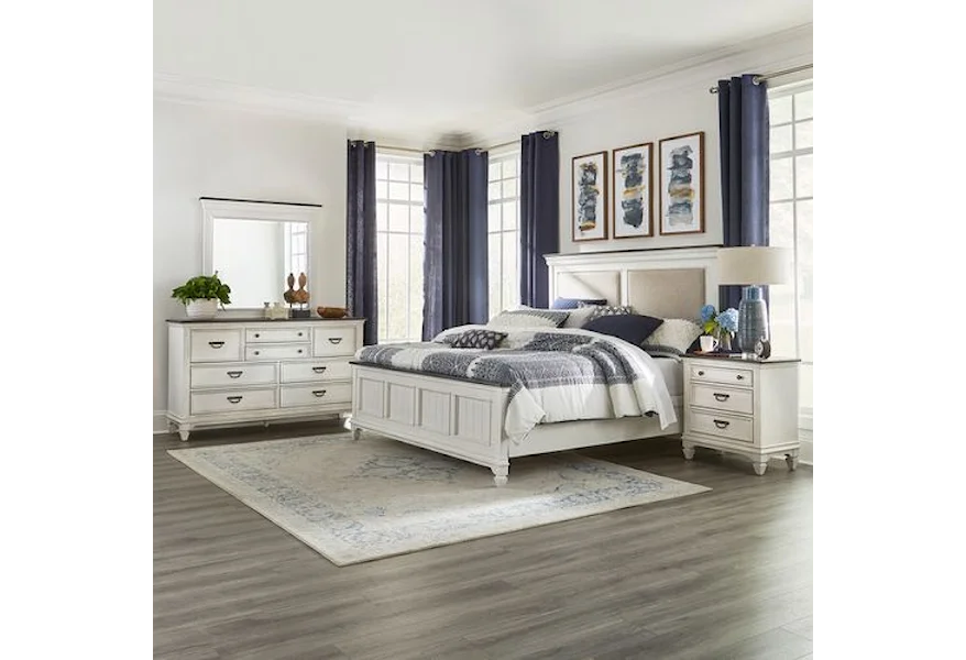 Allyson Park California King Bedroom Group  by Liberty Furniture at Home Collections Furniture