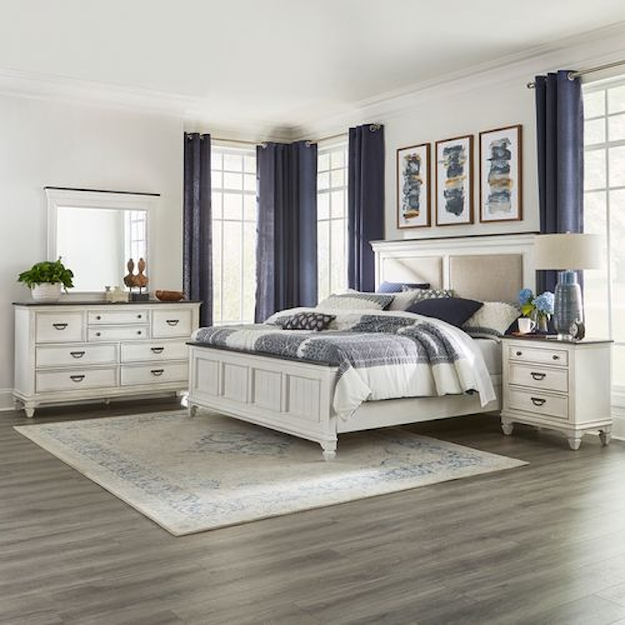 Liberty Furniture Allyson Park King Bedroom Group