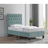 Emerald Amelia Twin Upholstered Bed