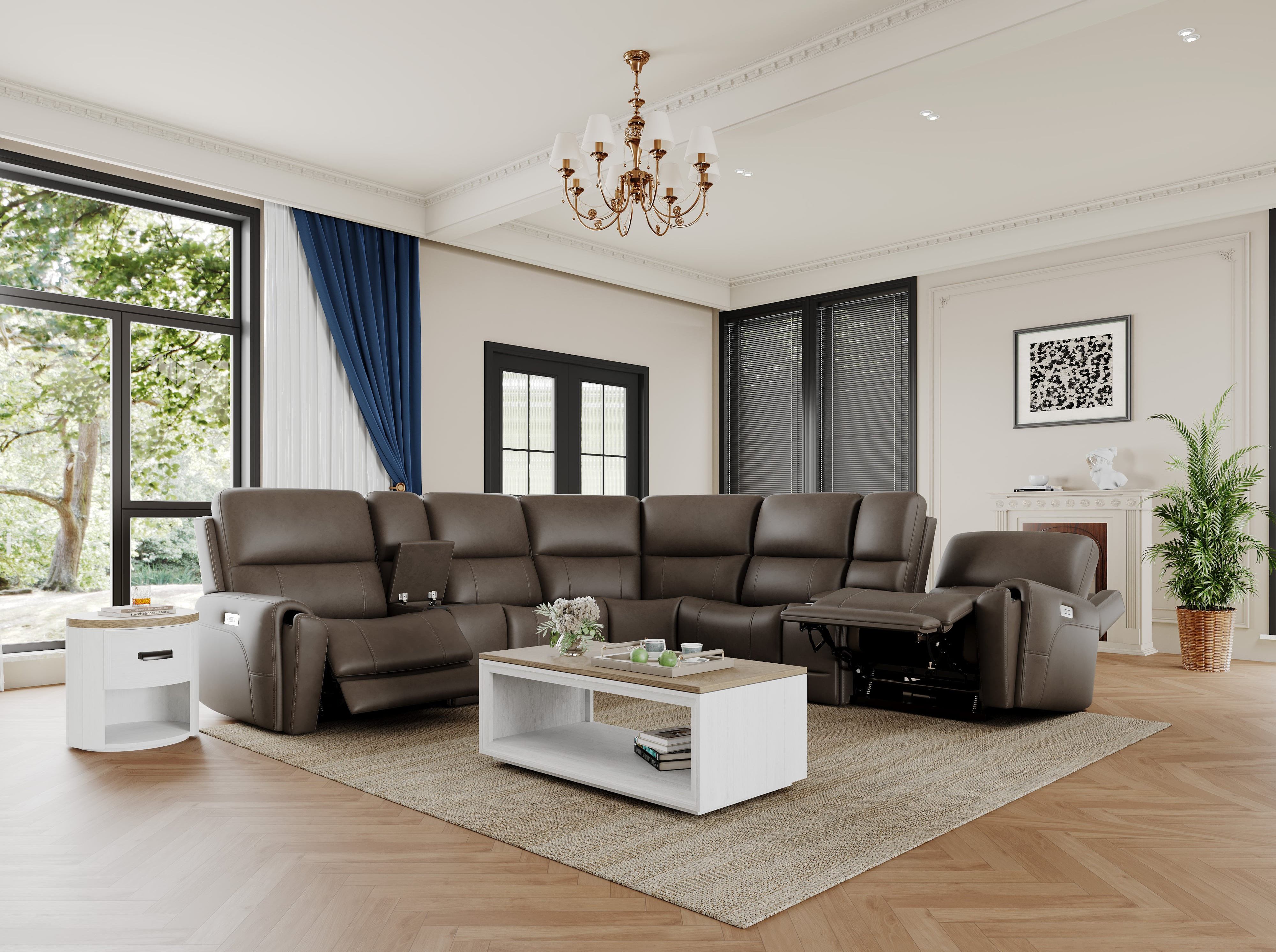 7-Piece Sectional Sofa