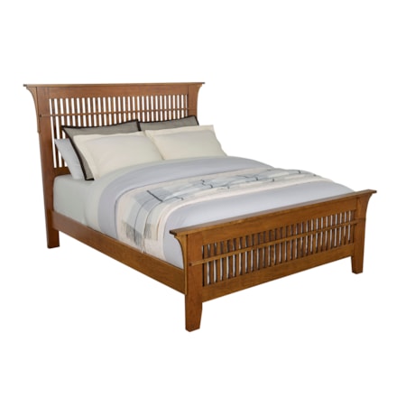 4-Piece Queen Spindle Bedroom Set