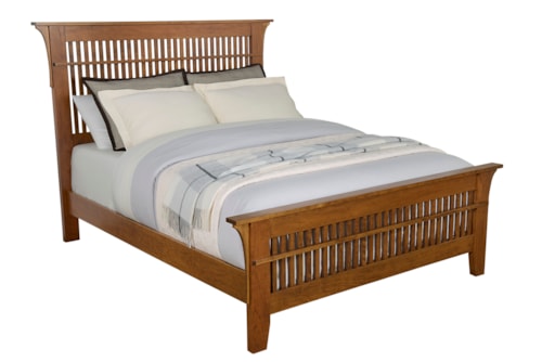 Traditional Queen Spindle Bed